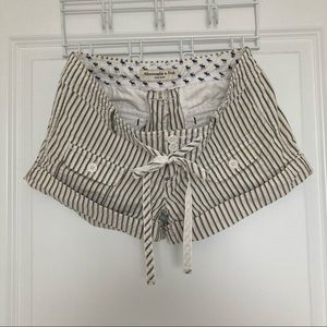 Abercrombie & Fitch Shorts Cotton Blend Striped
